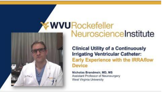 Dr. Nicholas Brandmeir from WVU – Presentation on his experience utilizing IRRAflow thumb