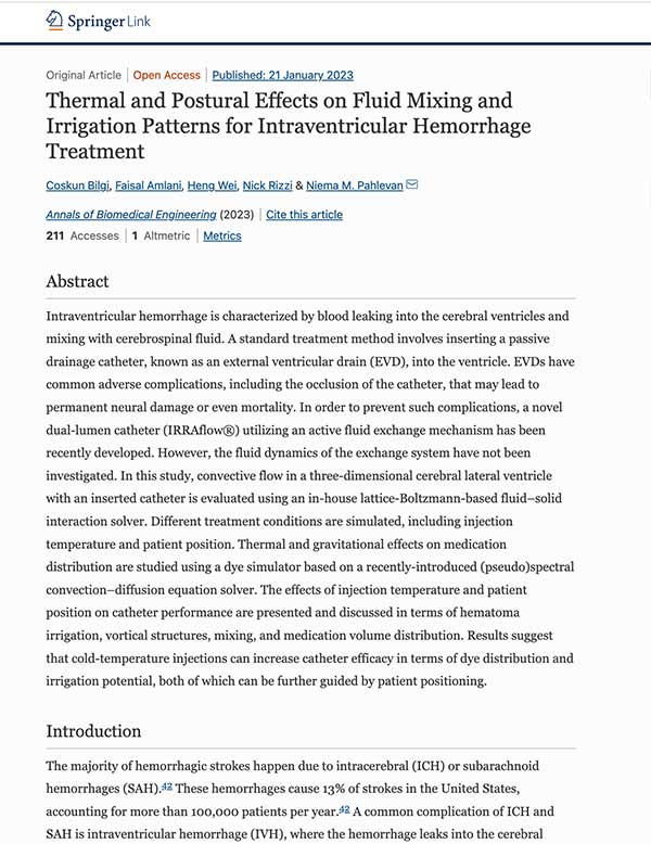 Thermal and Postural Effects on Fluid Mixing and Irrigation Patterns for Intraventricular Hemorrhage Treatment