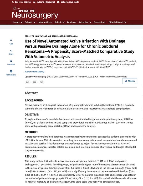 Use-of-Novel-Automated-Active-Irrigation-With-Drainage-Versus-Passive-Drainage-Alone-for-Chronic-Subdural-Hematoma-thumb