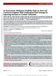 2024 Multicenter. An International Multicenter Feasibility Study on Active and Continuous Irrigation with CSF Exchange_Page_1